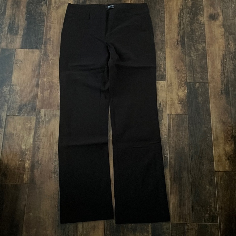 Black trousers.